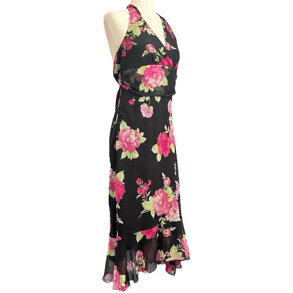 Speechless Babydoll Floral Dress Size 10 Y2K Fairy Goth Dark Romantic Juniors 13 - Picture 1 of 13